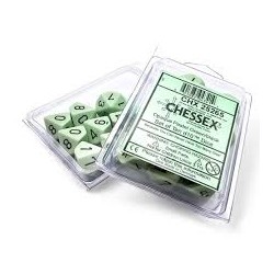 Chessex 10 Opaque Pastel...