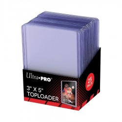UP - 3" x 5" Toploader (25...