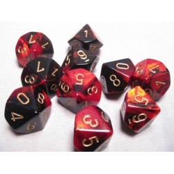 Chessex Gemini 7-Die Set -...